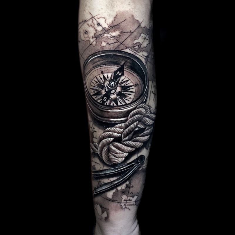 Tattoo by Gabriel Basleaga